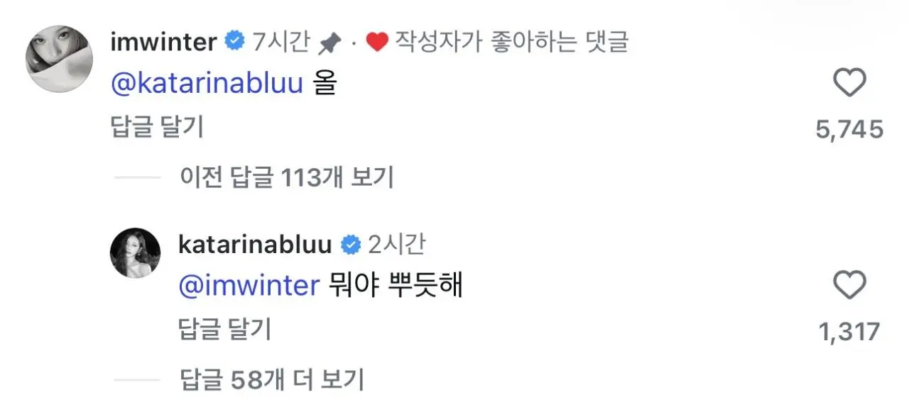 세계에서 제일 비싼 암소는 카리나 with 카리나, 윈터 (4)