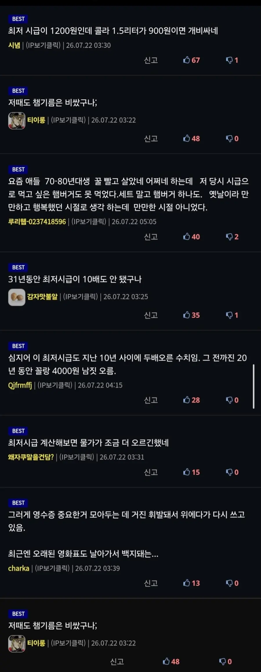 IMF 바로 이전의 물가 (2)