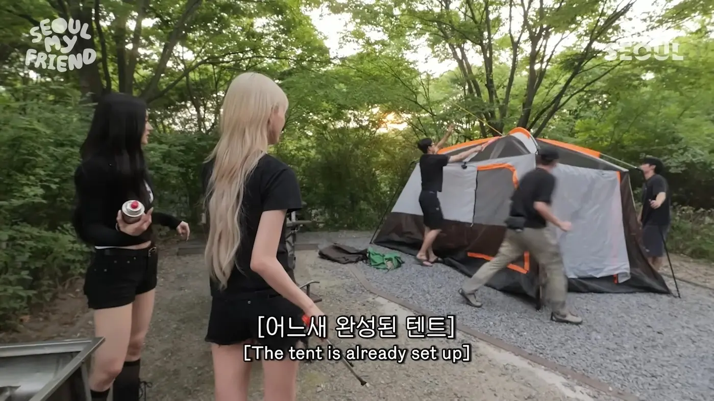 존예녀 2명이서 캠핑장가면 벌어지는 일 (3)