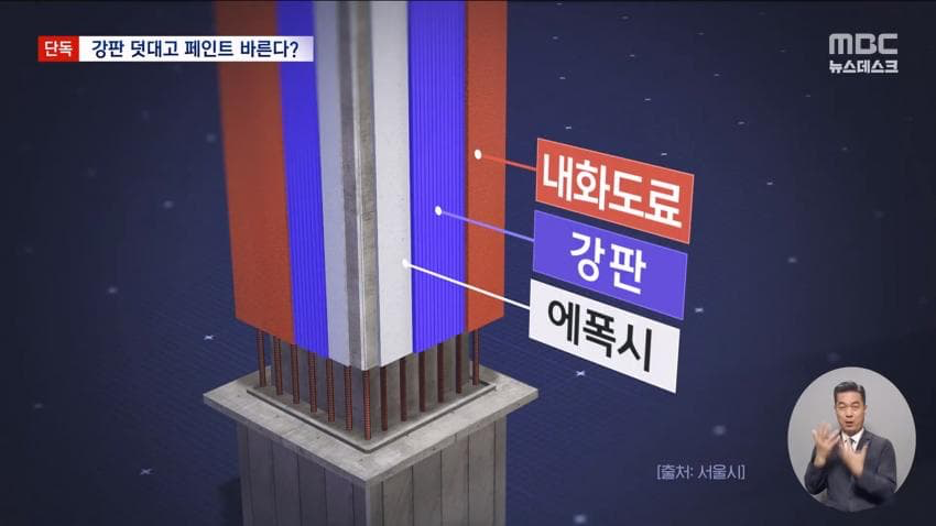 철판 덧대고 페인트 바르고 마무리 (4)