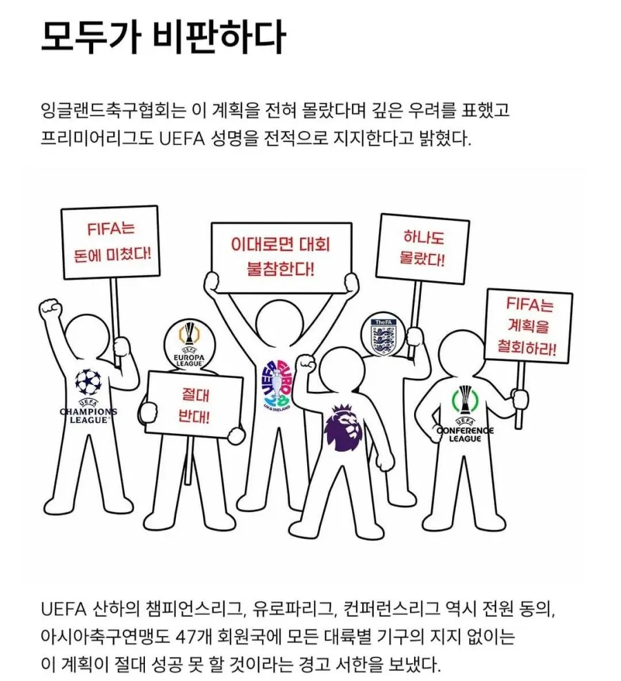 월드컵 불참 선언한 유럽 55개 국가들 (6)