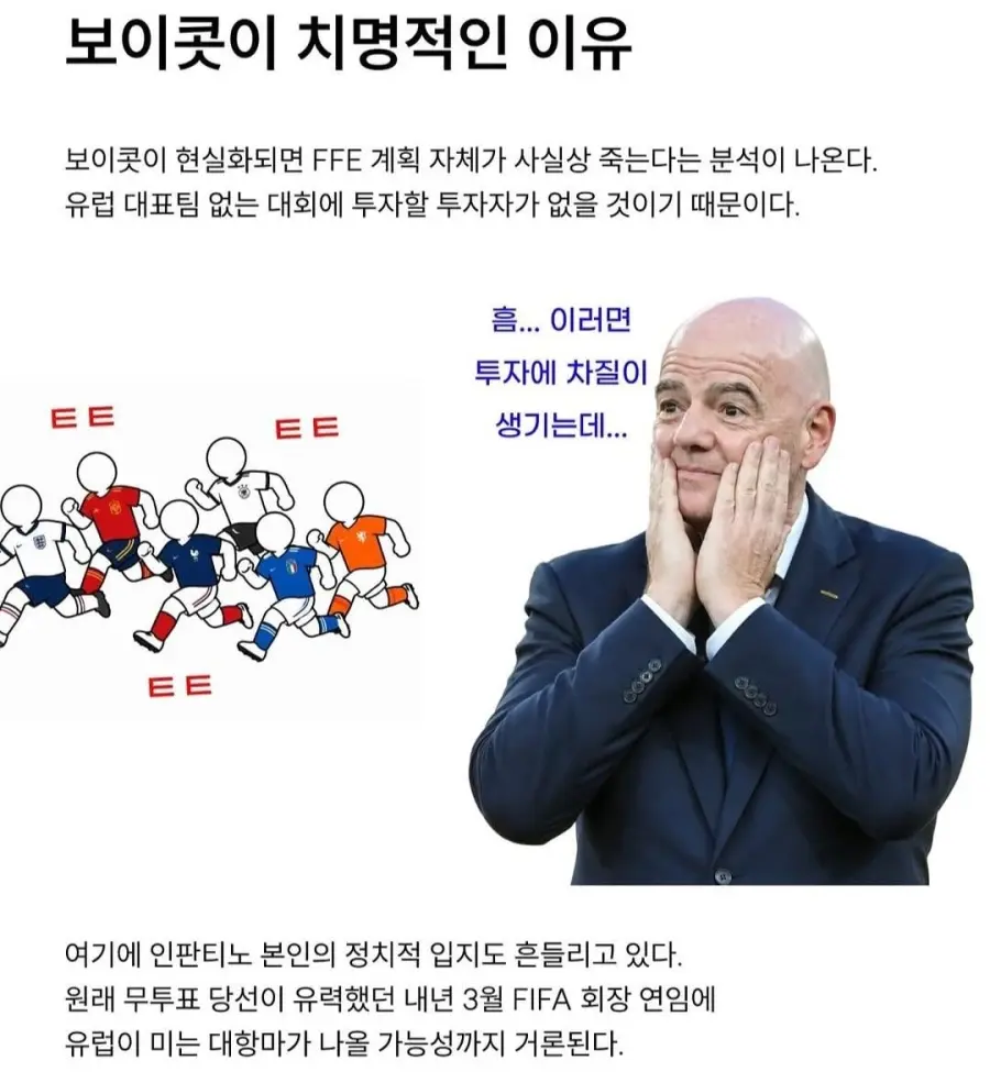 월드컵 불참 선언한 유럽 55개 국가들 (7)