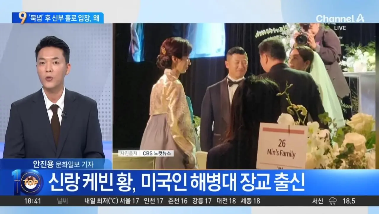 SK 최태원 회장 차녀 결혼식에 신부 홀로 입장한 이유 (4)