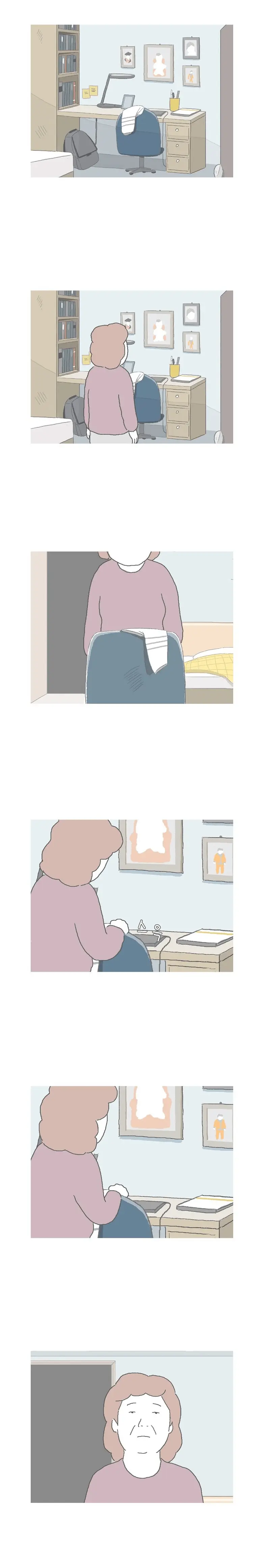암 환자 아들을 간호하는 엄마 (5)